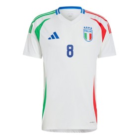 Maillot Italie Jorginho 8 Exterieur UEFA Euro 2024